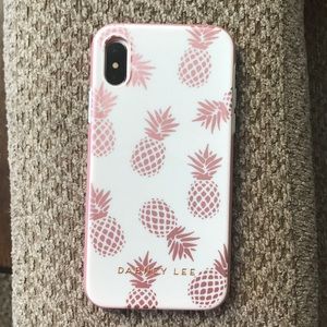 Dabney Lee iPhoneX pineapple phone case